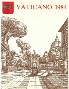 VATICANO 1984 Libro Ufficiale Completo