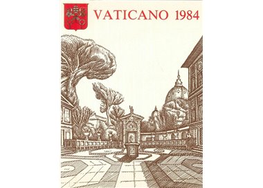VATICANO 1984 Libro Ufficiale Completo