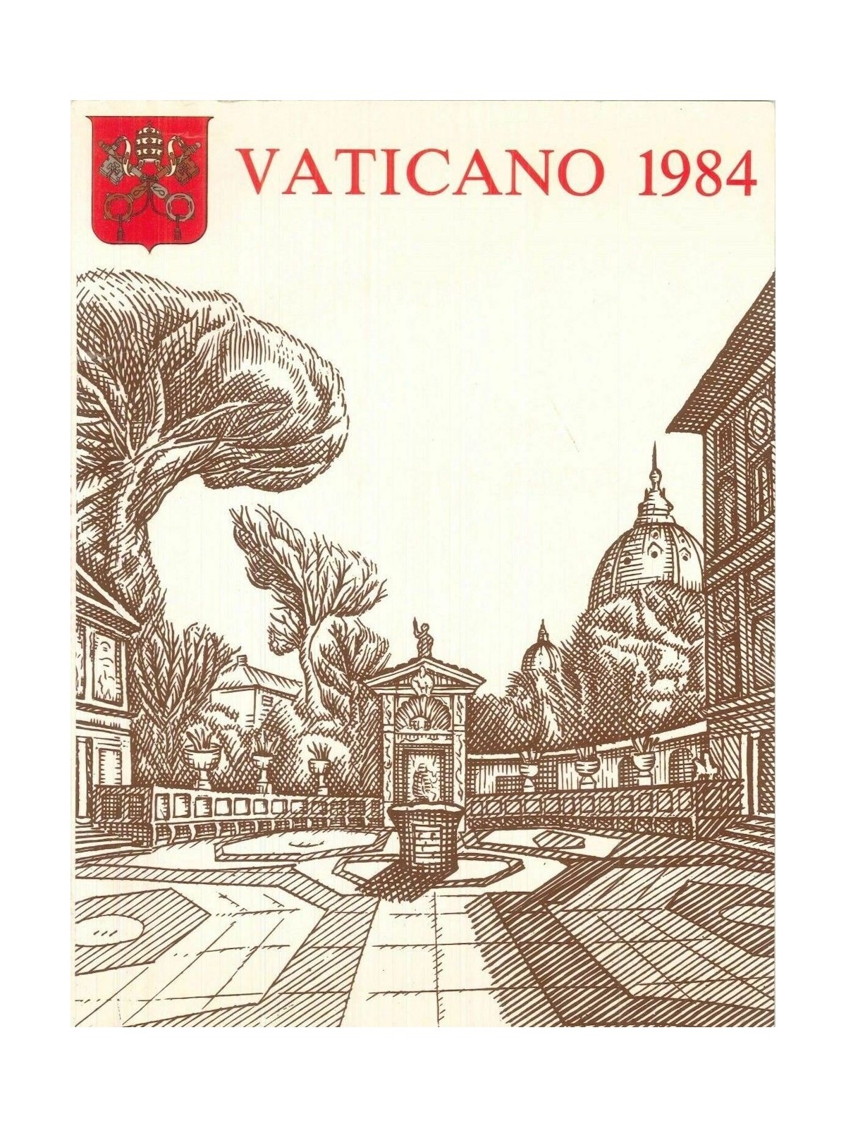 VATICANO 1984 Libro Ufficiale Completo