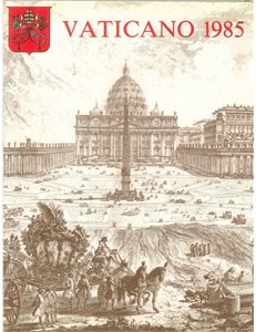 VATICANO 1985 Libro Ufficiale Completo