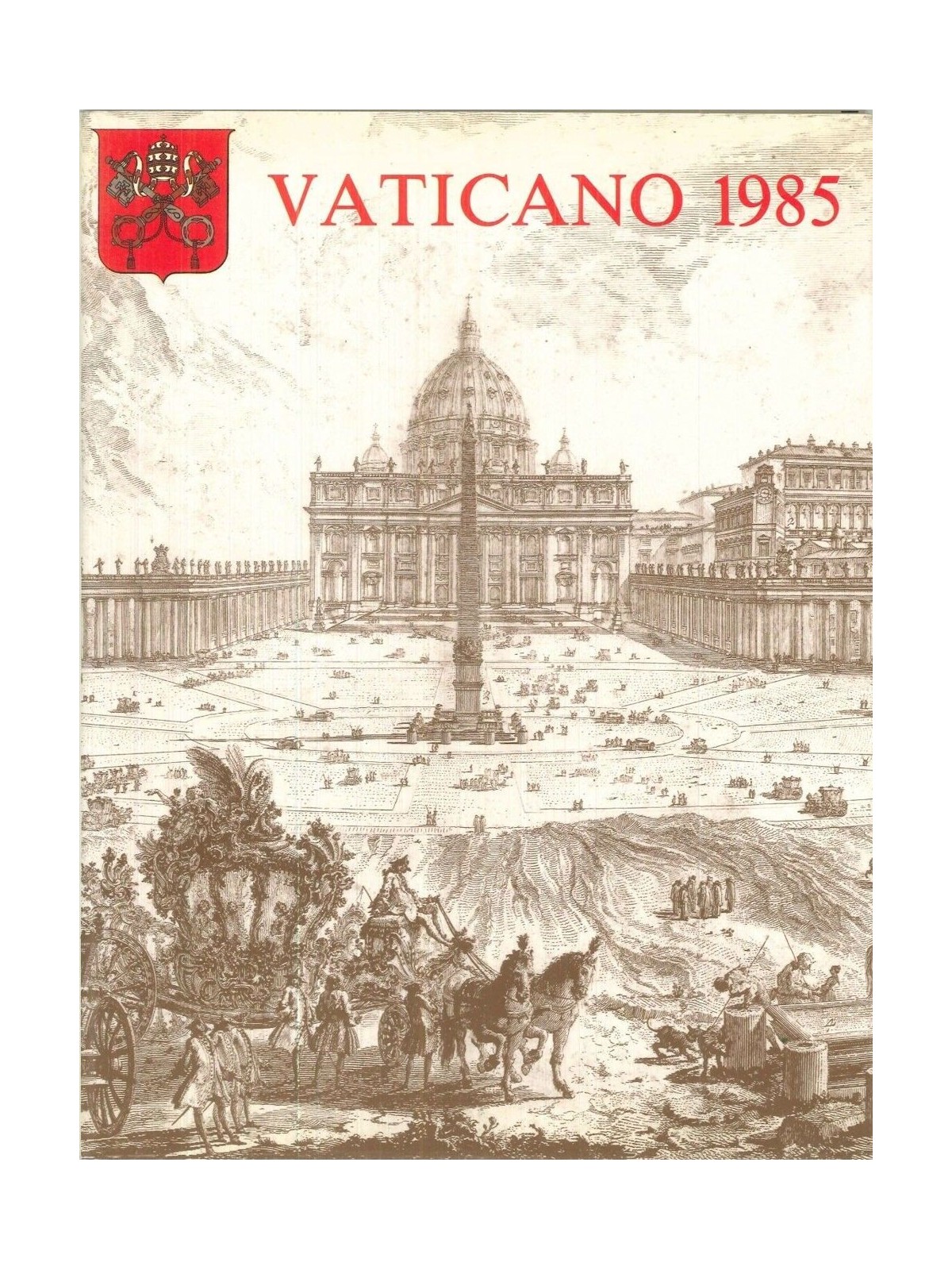 VATICANO 1985 Libro Ufficiale Completo