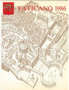 VATICANO 1986 Libro Ufficiale Completo