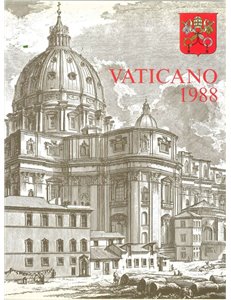 VATICAN 1988 Complete Official Book