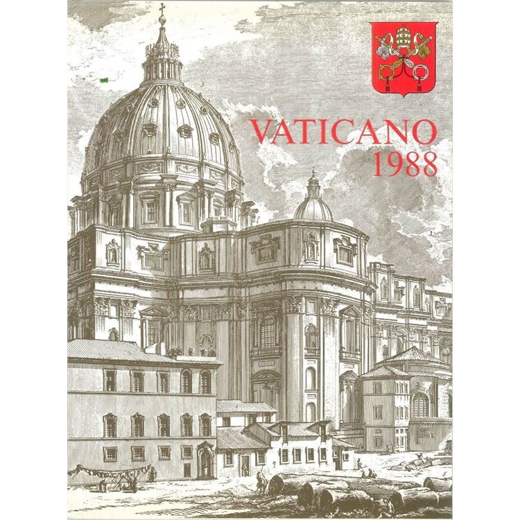 VATICANO 1988 Libro Ufficiale Completo