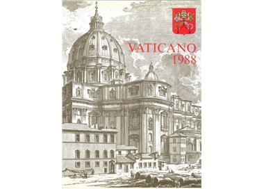 VATICANO 1988 Libro Ufficiale Completo