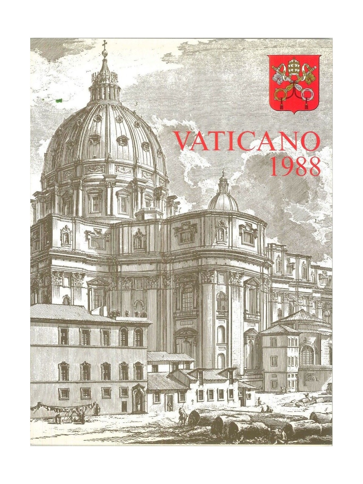 VATICANO 1988 Libro Ufficiale Completo