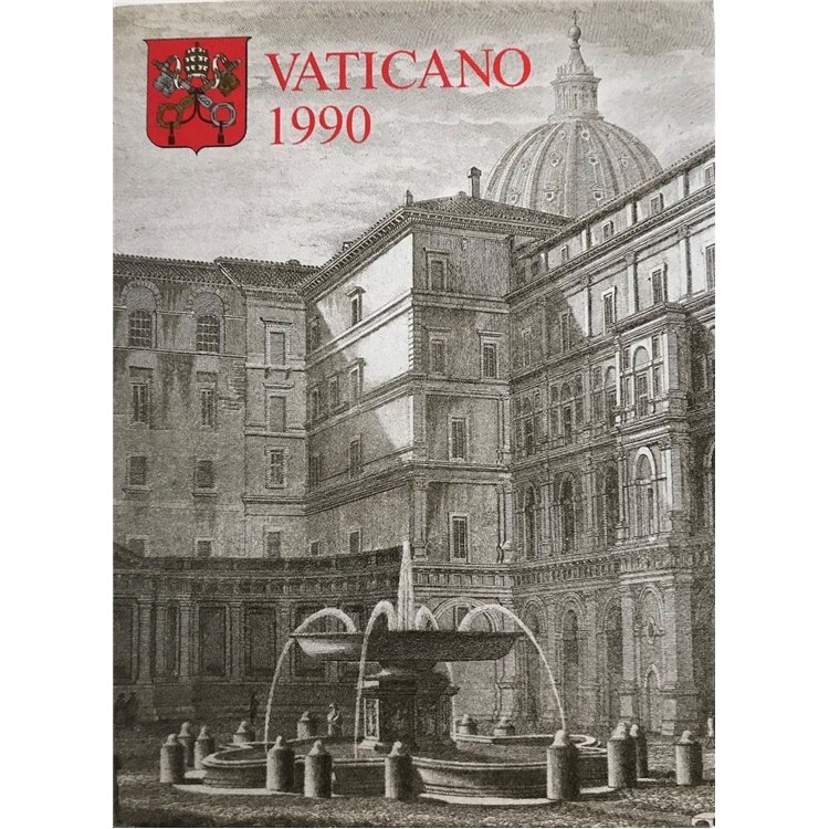 VATICANO 1990 Libro Ufficiale Completo