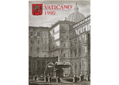 VATICANO 1990 Libro Ufficiale Completo