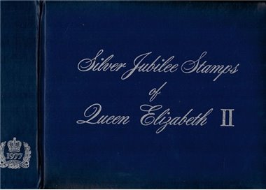 PAESI E TERRITORI INGLESI 1972 Silver Jubilee Stamp of Queen Elizabeth II