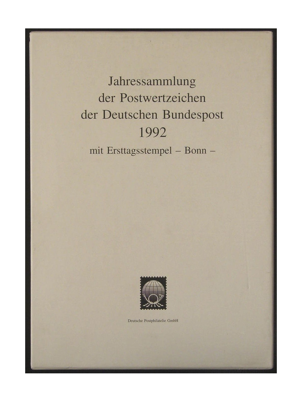 GERMANY FRG 1992 Complete annual collection with first day cancellations
