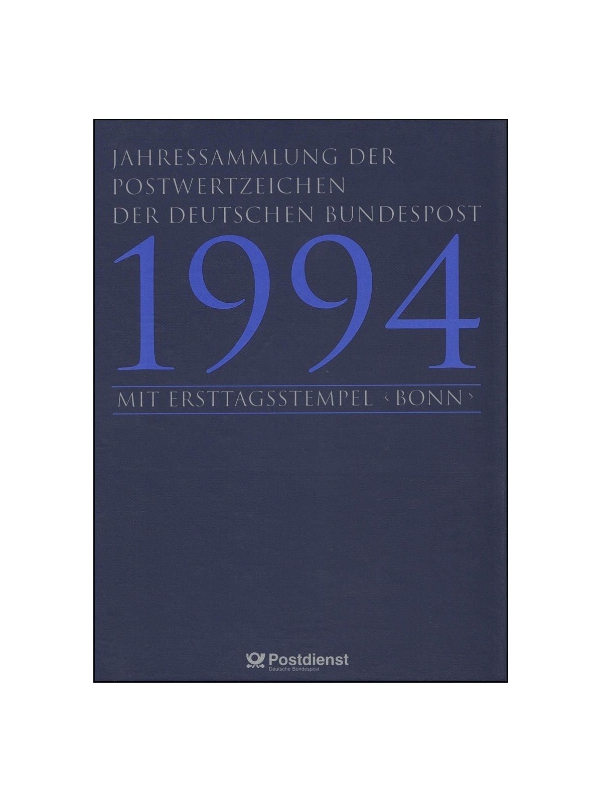 GERMANY FRG 1994 Complete annual collection with first day cancellations