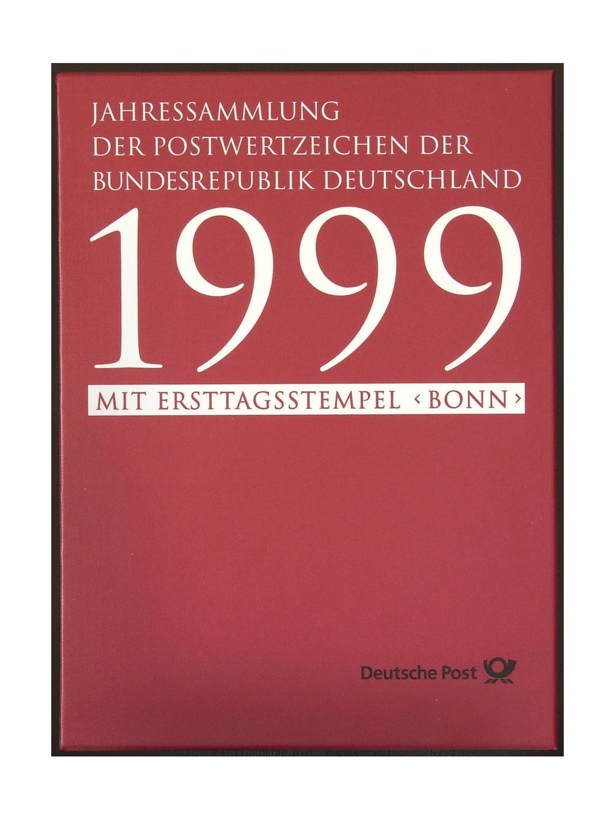 GERMANIA BRD 1999 Collezione annuale completa con annulli primo giorno