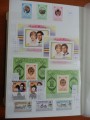 ROYAL WEDDING 1981 Tutte le emissioni di singoli, foglietti, minifogli e libretti