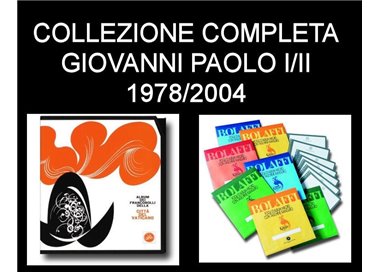 VATICAN 1978-2004 John Paul I/II Complete Collection on Bolaffi albums and sheets
