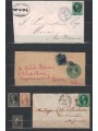 USA Lot of 3 letters + 3 stamps - high catalog value
