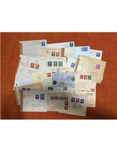OLANDA 1859-70 - Storia postale, lotto composto da 34 lettere