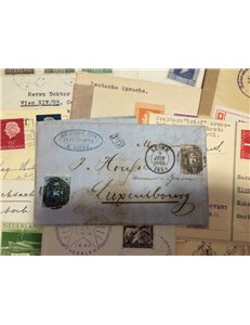 OLANDA 1859-70 - Storia postale, lotto composto da 34 lettere