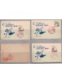 GIAPPONE + KOREA - Lotto di interi postali tematica sport