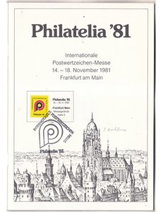 Philatelia 81 Frankfurt/Main Libretto ufficiale