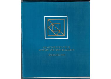 Hamburg 1984 Philatelic Exhibition, reprint of the first stamp of the European countries