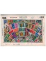 ISRAELE - Lotto di 125 francobolli tutti differenti