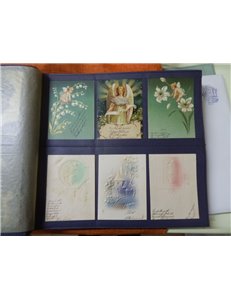 COLLEZIONE di 302 cartoline anni 40 e 50, la maggior parte viaggiate