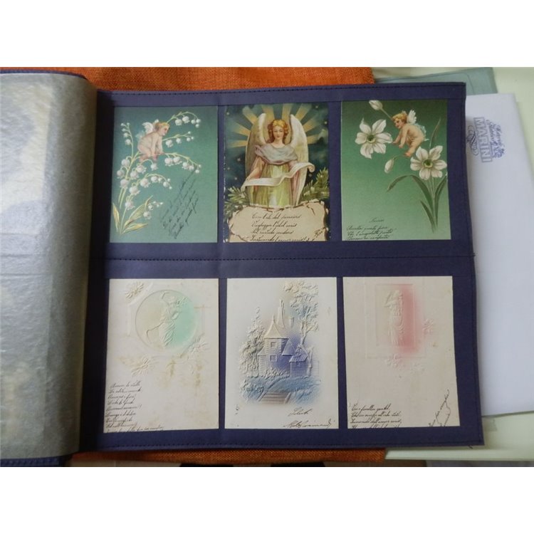 COLLEZIONE di 302 cartoline anni 40 e 50, la maggior parte viaggiate