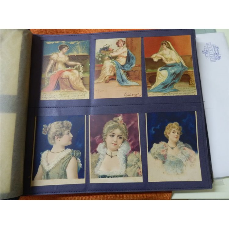 COLLEZIONE di 302 cartoline anni 40 e 50, la maggior parte viaggiate