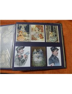 COLLEZIONE di 302 cartoline anni 40 e 50, la maggior parte viaggiate