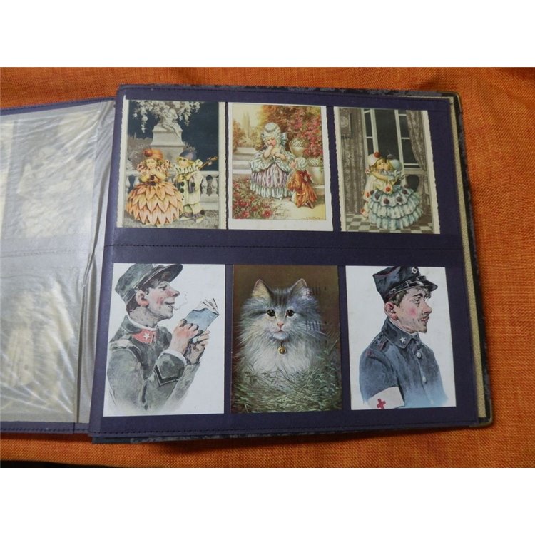COLLEZIONE di 302 cartoline anni 40 e 50, la maggior parte viaggiate