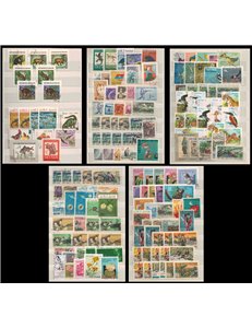 NORTH VIETNAM Lot of about 160 US stamps