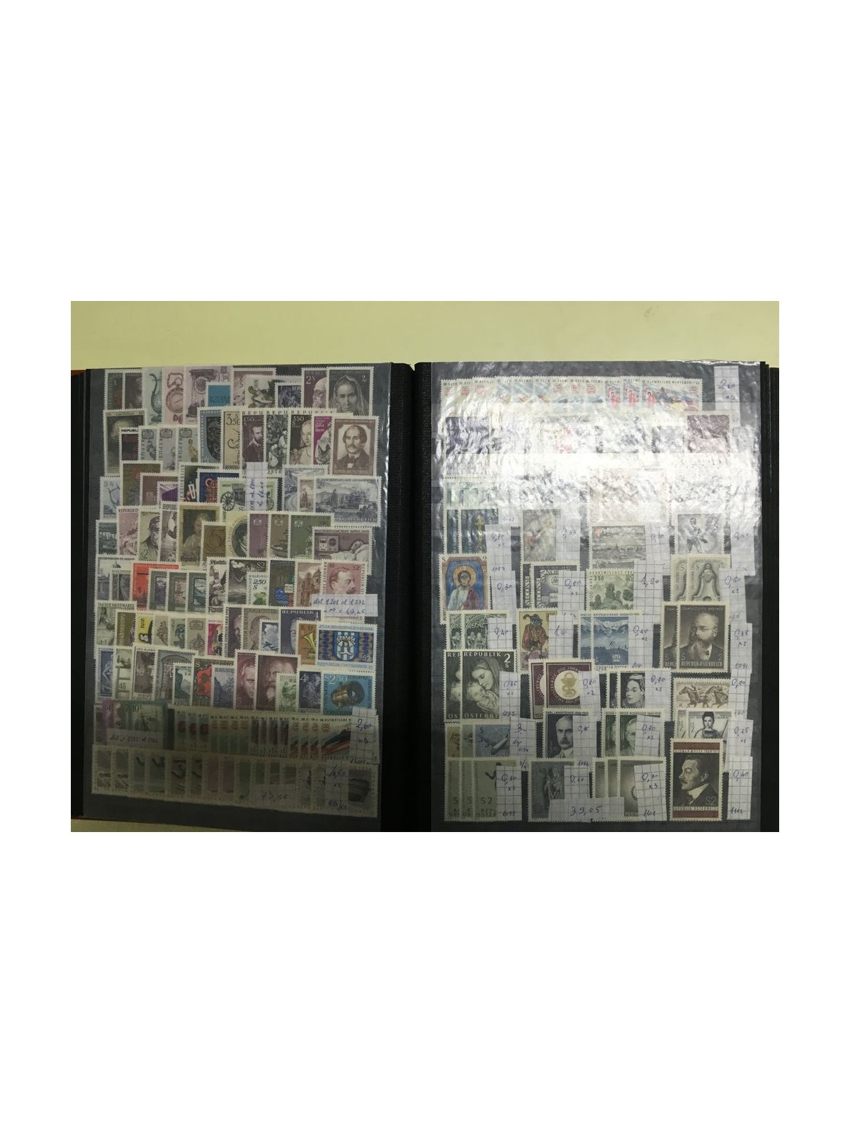 AUSTRIA 1870-2007 Lot of thousands of MNH stamps**