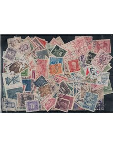 CECOSLOVACCHIA Lotto di 200 francobolli usati tutti differenti in serie complete (2)