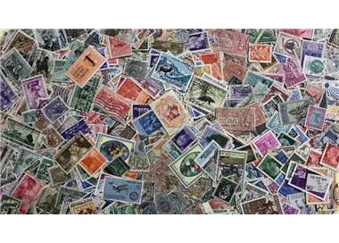 ITALY Lot of 1000 used stamps, all different