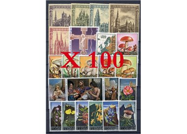 SAN MARINO 1967 Complete year 23v MNH** (X 100)