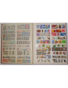 GERMANIA DDR 1960/80 Classificatore con francobolli MNH**
