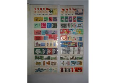 GERMANY DDR/REICH/SAAR/BADEN Stockbook with stamps