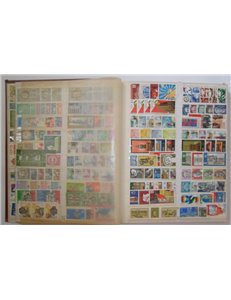 GERMANIA DDR/REICH/SAAR/BADEN Classificatore con francobolli