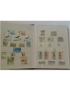 ISOLE FAEROER 1970-80-90 Classificatore con francobolli MNH**
