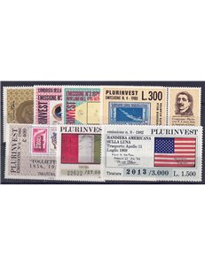 LOT of 7 Plurinvest issues