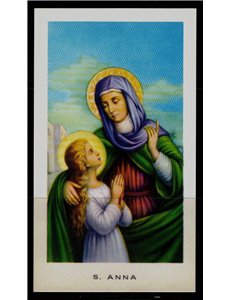 SANTINO (HOLY CARD) S. Anna ediz. EGIM n° 4