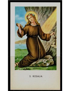 SANTINO (HOLY CARD) S. Rosalia ediz. EGIM n° 6