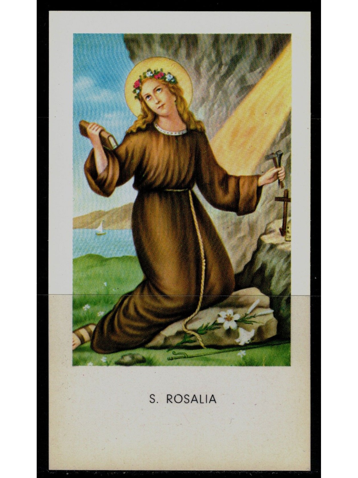 SANTINO (HOLY CARD) S. Rosalia ediz. EGIM n° 6