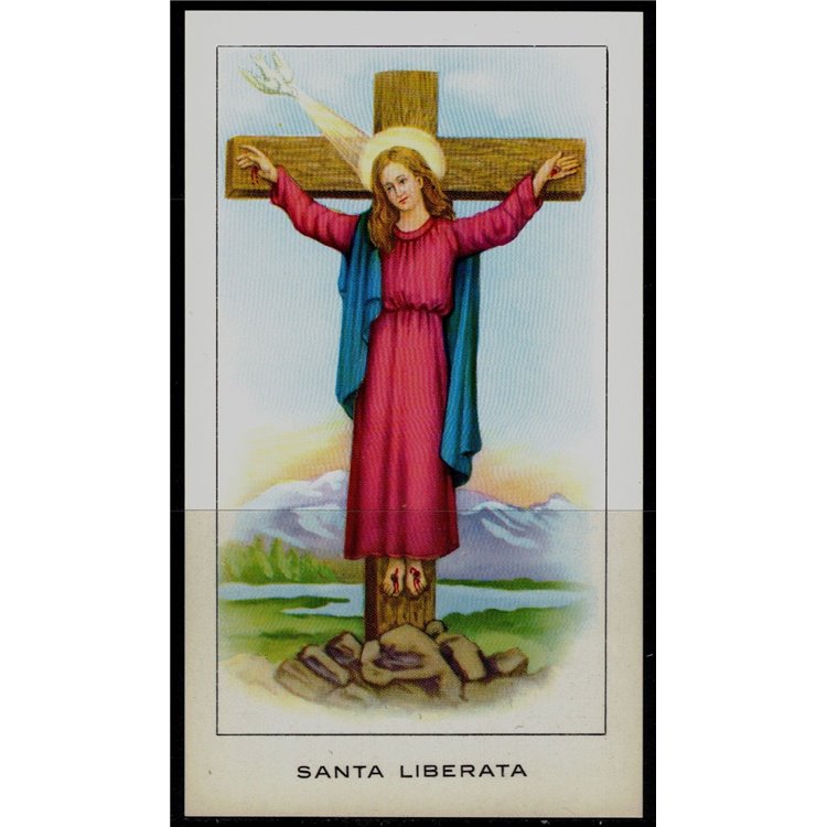 HOLY CARD Santa Liberata, EGIM edition no. 3