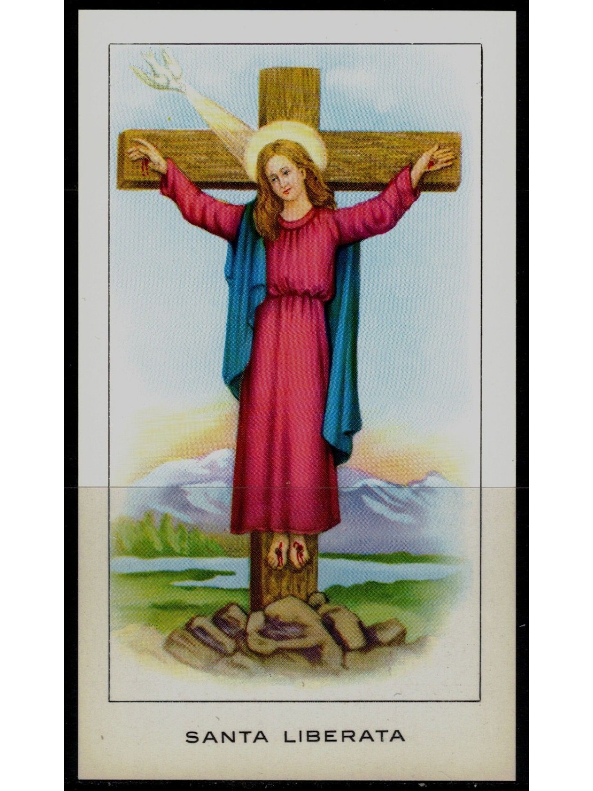 SANTINO (HOLY CARD) Santa Liberata ediz. EGIM n° 3