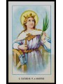 SANTINO (HOLY CARD) S. Caterina V. e Martire ediz. EGIM n° 1