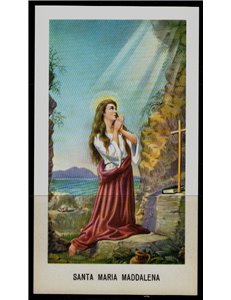 SANTINO (HOLY CARD) Santa Maria Maddalena ediz. EGIM n° 2