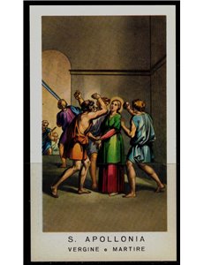 SANTINO (HOLY CARD) S. Apollonia ediz. EGIM n° 5