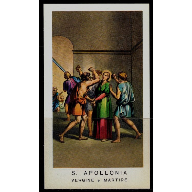 SANTINO (HOLY CARD) S. Apollonia ed. EGIM n° 5