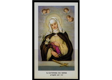 HOLY CARD St. Catherine of Siena, EGIM edition no. 7